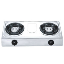 Mika Stainles Steel Double Burner Table Top Gas Stove MGS2102 (MGS2000)