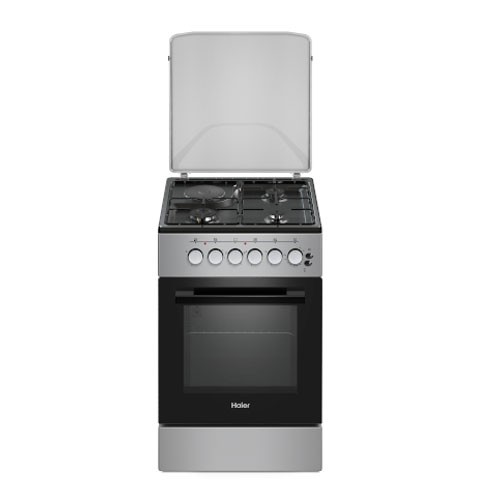 Haier 3G+1E 50x60cm Standing Cooker with Electric Oven ECR1031EESB