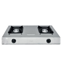 Mika Stainless Steel Double Burner Table Top Cooker MGS2212ET