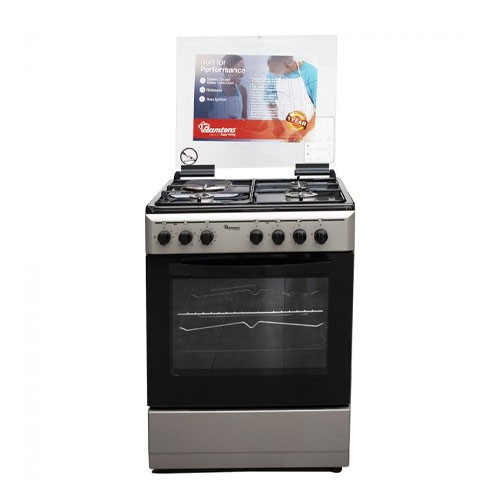 Ramtons 60X60cm 3G+1E Stainless Steel TOP Standing COOKER RF/410