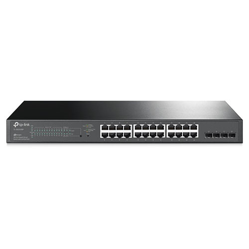 TP-Link JetStream 28-Port Gigabit Smart Switch with 24-Port PoE+ TL-SG2428P