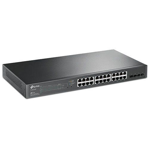 TP-Link JetStream 28-Port Gigabit Smart Switch with 24-Port PoE+ TL-SG2428P