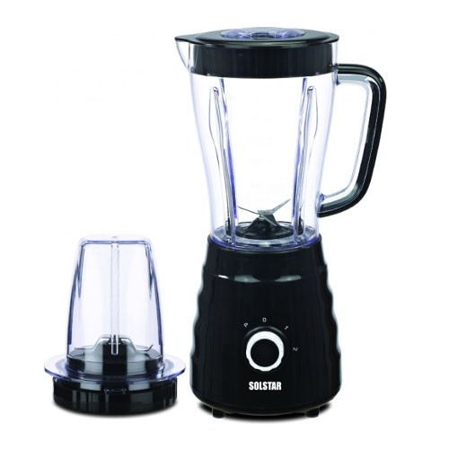 Solstar 1.5L Blender with Mill  BL6002ABKBSS (Black)