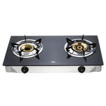 Mika Glass Top Double Burner Table Top Cooker MGS7102