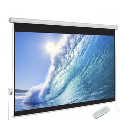 TECHCOM 180 x 180 Electric Projector Screen TC-APS-3180