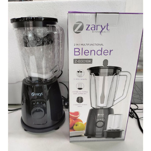 Zaryt 2-in-1 Multifunctional Blender Z-B301BK