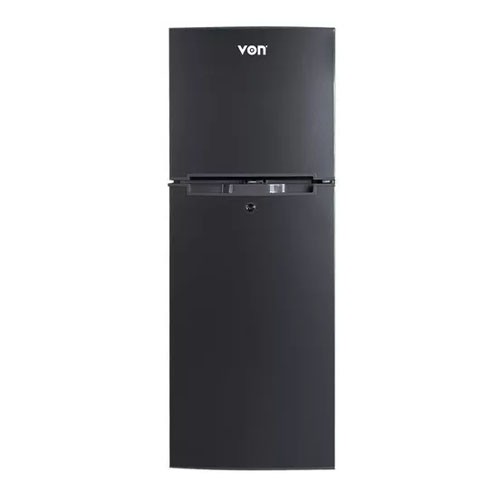 Von 138L Double Door Fridge VART-18DMK (Black)