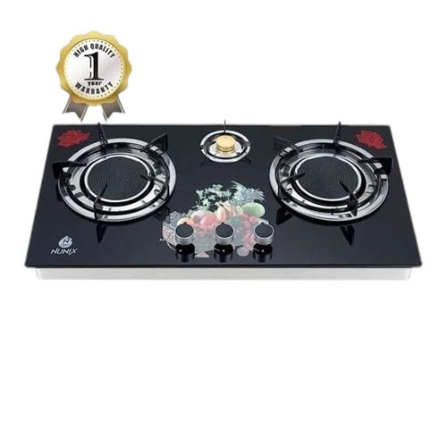 Nunix GP-004 Infrared gas cooker. 3 burners