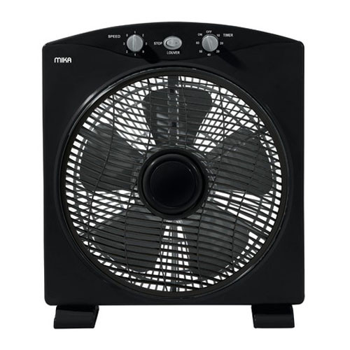 Mika 12" Box Fan, Vista MFB1211BL