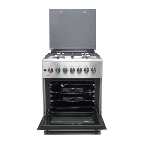 Mika 4G Burners + Electric Oven Standing Cooker with Rotisserie MST624HI/TS6W