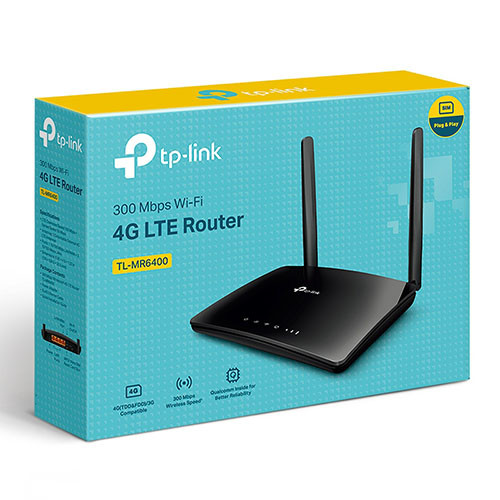 TP-Link 300 Mbps Wireless N 4G LTE Router TL-MR6400