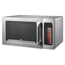 Mika 25L Commercial Digital Solo Microwave Oven MMWCSD251X