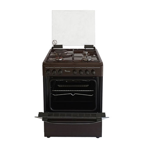 Ramtons 3G+1E 60x55cm Standing Cooker (Brown) RC/705