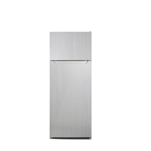 Mika 211L Top Mount Freezer Double Door Fridge MRDCD211LSD Silver