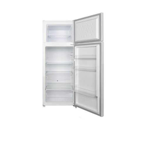 Mika 211L Top Mount Freezer Double Door Fridge MRDCD211LSD Silver