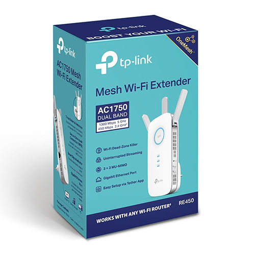 TP-Link AC1750 Wi-Fi Range Extender TL-RE450