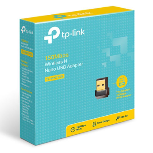 TP-Link 150Mbps Wireless N Nano USB Adapter TL-WN725N