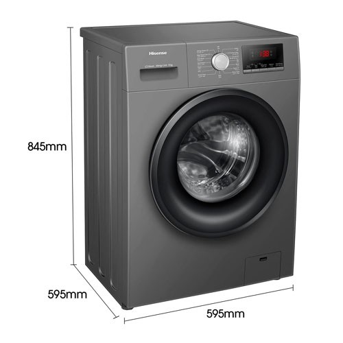 Hisense 8Kg Front Load Washing Machine WFPV8012EMT