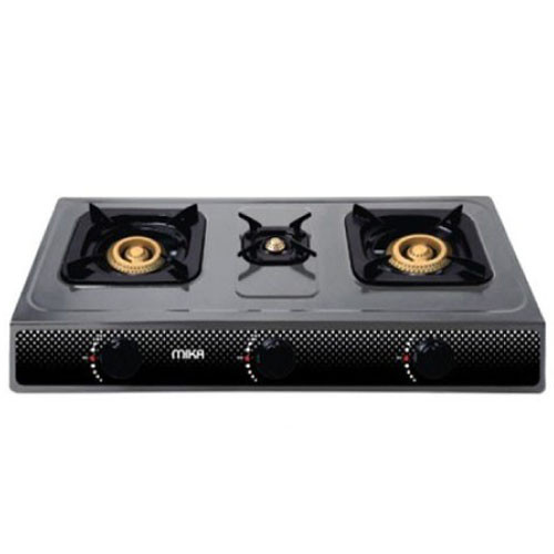 Mika Triple Burner Table Top Cooker MGS1103