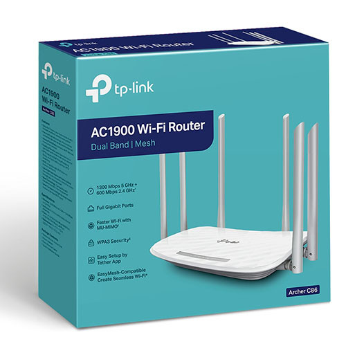 TP-Link AC1900 Wireless MU-MIMO Wi-Fi Router TL-ARCHER C86