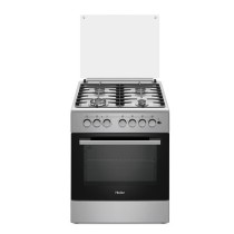 Haier 4 Gas 60x60cm Standing Cooker with Electric Oven HCR2040EES