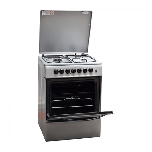 Ramtons 3G+1E 50X60cm Standing Cooker RF/402 (silver)