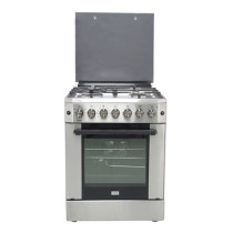 Mika 3G+1E 60x60cm Standing Cooker MST614GWE10HI (MST614GHI/WOK)