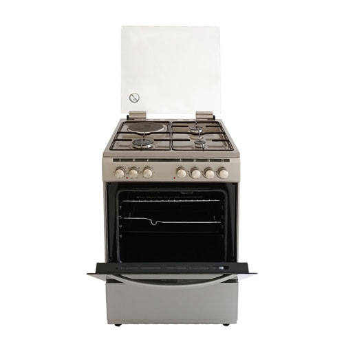 Ramtons 3G+1E 60X60cm Standing Cooker (Silver) RC/606